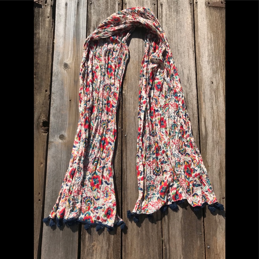 Floral scarf